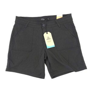 Prana Olivia Shorts Womens 10 Black Stretch Zion